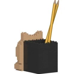 Jekca - Pomeranian Pencil Cup 01S - Lego - Sculpture - Construction - 4D - Brick Animals - Toys - Avvenice