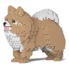 Jekca - Pomeranian 02S-M01 - Lego - Sculpture - Construction - 4D - Brick Animals - Toys - Avvenice