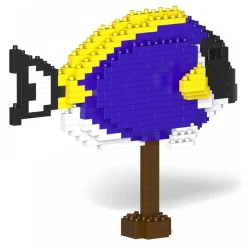 Jekca - Powder Blue Tang 01S - Lego - Sculpture - Construction - 4D - Brick Animals - Toys - Avvenice