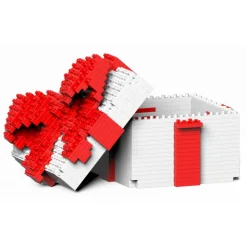 Jekca - Present Box 02S-S01 - Lego - Sculpture - Construction - 4D - Brick Animals - Toys - Avvenice