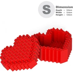 Jekca - Present Box 05S-S09 - Lego - Sculpture - Construction - 4D - Brick Animals - Toys - Avvenice