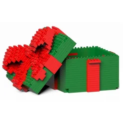 Jekca - Present Box 02S-S04 - Lego - Sculpture - Construction - 4D - Brick Animals - Toys - Avvenice