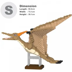 Jekca - Pterodactyl 01S-M02 - Lego - Sculpture - Construction - 4D - Brick Animals - Toys - Avvenice