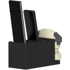Jekca - Pug Remote Control Rack 01S - Lego - Sculpture - Construction - 4D - Brick Animals - Toys - Avvenice