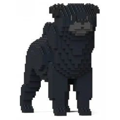 Jekca - Pug 01S-M02 - Lego - Sculpture - Construction - 4D - Brick Animals - Toys - Avvenice