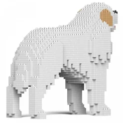 Jekca - Pyrenean Mountain Dog 01S - Lego - Sculpture - Construction - 4D - Brick Animals - Toys - Avvenice