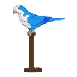 Jekca - Quaker Parrot 01S-M02 - Lego - Sculpture - Construction - 4D - Brick Animals - Toys - Avvenice