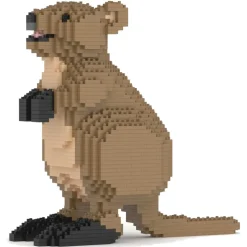 Jekca - Quokka 01 - Lego - Sculpture - Construction - 4D - Brick Animals - Toys - Avvenice