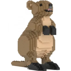 Jekca - Quokka 01 - Lego - Sculpture - Construction - 4D - Brick Animals - Toys - Avvenice