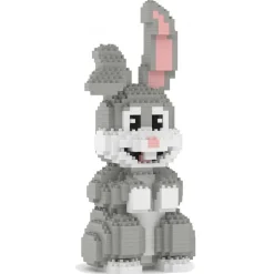 Jekca - Rabbit 03 - Lego - Sculpture - Construction - 4D - Brick Animals - Toys - Avvenice
