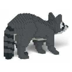 Jekca - Raccoon 01S - Lego - Sculpture - Construction - 4D - Brick Animals - Toys - Avvenice