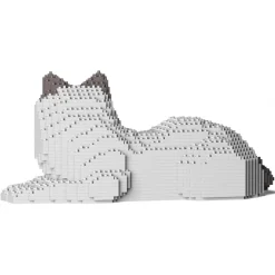 Jekca - Ragdoll Cat 03S-M02 - Lego - Sculpture - Construction - 4D - Brick Animals - Toys - Avvenice