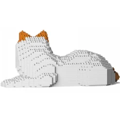 Jekca - Ragdoll Cat 03S-M04 - Lego - Sculpture - Construction - 4D - Brick Animals - Toys - Avvenice