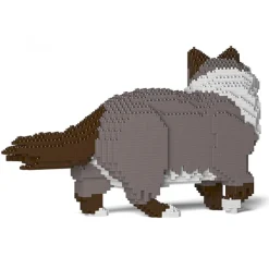 Jekca - Ragdoll Cat 02S-M03 - Lego - Sculpture - Construction - 4D - Brick Animals - Toys - Avvenice