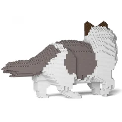 Jekca - Ragdoll Cat 02S-M01 - Lego - Sculpture - Construction - 4D - Brick Animals - Toys - Avvenice