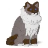 Jekca - Ragdoll Cat 01S-M03 - Lego - Sculpture - Construction - 4D - Brick Animals - Toys - Avvenice