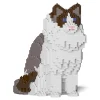 Jekca - Ragdoll Cat 01S-M01 - Lego - Sculpture - Construction - 4D - Brick Animals - Toys - Avvenice