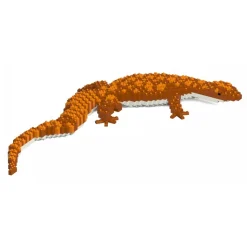 Jekca - Red Ackie 01S - Lego - Sculpture - Construction - 4D - Brick Animals - Toys - Avvenice