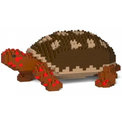 Jekca - Red-footed Tortoise 01 - Big - Lego - Sculpture - Construction - 4D - Brick Animals - Toys - Avvenice