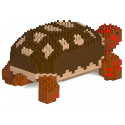 Jekca - Red-footed Tortoise 01 - Big - Lego - Sculpture - Construction - 4D - Brick Animals - Toys - Avvenice