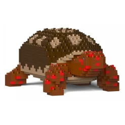 Jekca - Red-Footed Tortoise 01S - Lego - Sculpture - Construction - 4D - Brick Animals - Toys - Avvenice