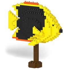 Jekca - Rock Beauty Angelfish 01 - Big - Lego - Sculpture - Construction - 4D - Brick Animals - Toys - Avvenice