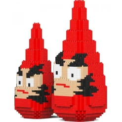 Jekca - Sankaku Daruma 02 - Big - Lego - Sculpture - Construction - 4D - Brick Animals - Toys - Avvenice