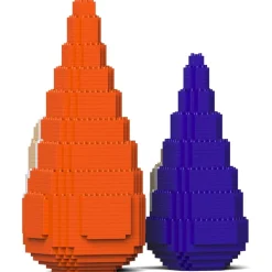 Jekca - Sankaku Daruma 01 - Lego - Sculpture - Construction - 4D - Brick Animals - Toys - Avvenice