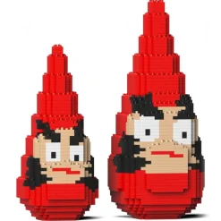 Jekca - Sankaku Daruma 02 - Lego - Sculpture - Construction - 4D - Brick Animals - Toys - Avvenice
