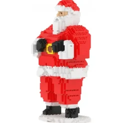 Jekca - Santa Claus 01 - Big - Lego - Sculpture - Construction - 4D - Brick Animals - Toys - Avvenice