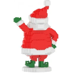 Jekca - Santa Claus 03S - Lego - Sculpture - Construction - 4D - Brick Animals - Toys - Avvenice