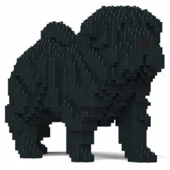 Jekca - Shar Pei Dog 01-M02 - Big - Lego - Sculpture - Construction - 4D - Brick Animals - Toys - Avvenice