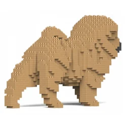 Jekca - Shar Pei Dog 01-M01 - Big - Lego - Sculpture - Construction - 4D - Brick Animals - Toys - Avvenice