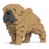 Jekca - Shar Pei 01S-M01 - Lego - Sculpture - Construction - 4D - Brick Animals - Toys - Avvenice