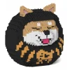 Jekca - Shiba Daruma Doll 01S-M02 - Lego - Sculpture - Construction - 4D - Brick Animals - Toys - Avvenice