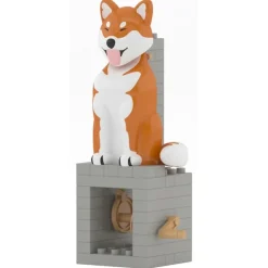 Jekca - Shiba Inu - Automata (Yellow) - Lego - Sculpture - Construction - 4D - Brick Animals - Toys - Avvenice