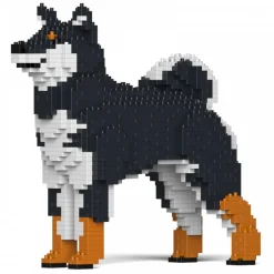 Jekca - Shiba Inu 01-M02 - Big - Lego - Sculpture - Construction - 4D - Brick Animals - Toys - Avvenice