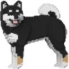 Jekca - Shiba Inu 02-M01 - Lego - Sculpture - Construction - 4D - Brick Animals - Toys - Avvenice