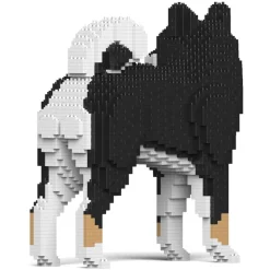 Jekca - Shiba Inu 02-M01 - Lego - Sculpture - Construction - 4D - Brick Animals - Toys - Avvenice