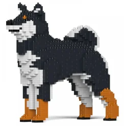 Jekca - Shiba Inu 01S-M02 - Lego - Sculpture - Construction - 4D - Brick Animals - Toys - Avvenice