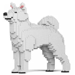 Jekca - Shiba Inu 01S-M03 - Lego - Sculpture - Construction - 4D - Brick Animals - Toys - Avvenice