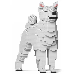 Jekca - Shiba Inu 01S-M03 - Lego - Sculpture - Construction - 4D - Brick Animals - Toys - Avvenice