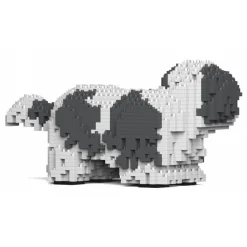 Jekca - Shih Tzu 01S-M05 - Lego - Sculpture - Construction - 4D - Brick Animals - Toys - Avvenice