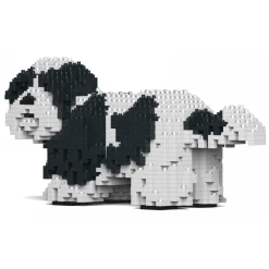 Jekca - Shih Tzu 01S-M02 - Lego - Sculpture - Construction - 4D - Brick Animals - Toys - Avvenice