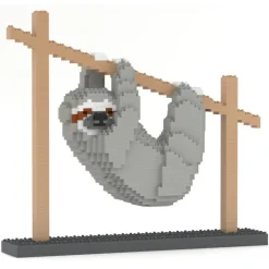 Jekca - Sloth 01 - Big - Lego - Sculpture - Construction - 4D - Brick Animals - Toys - Avvenice