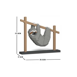 Jekca - Sloth - 01S - Lego - Sculpture - Construction - 4D - Brick Animals - Toys - Avvenice
