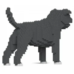 Jekca - Staffordshire Bull Terrier 01S-M04 - Lego - Sculpture - Construction - 4D - Brick Animals - Toys - Avvenice