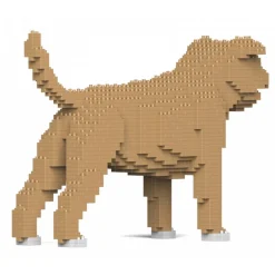 Jekca - Staffordshire Bull Terrier 01-M03 - Big - Lego - Sculpture - Construction - 4D - Brick Animals - Toys - Avvenice