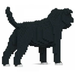 Jekca - Staffordshire Bull Terrier 01S-M02 - Lego - Sculpture - Construction - 4D - Brick Animals - Toys - Avvenice