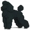 Jekca - Standard Poodle 01-M01 - Big - Lego - Sculpture - Construction - 4D - Brick Animals - Toys - Avvenice